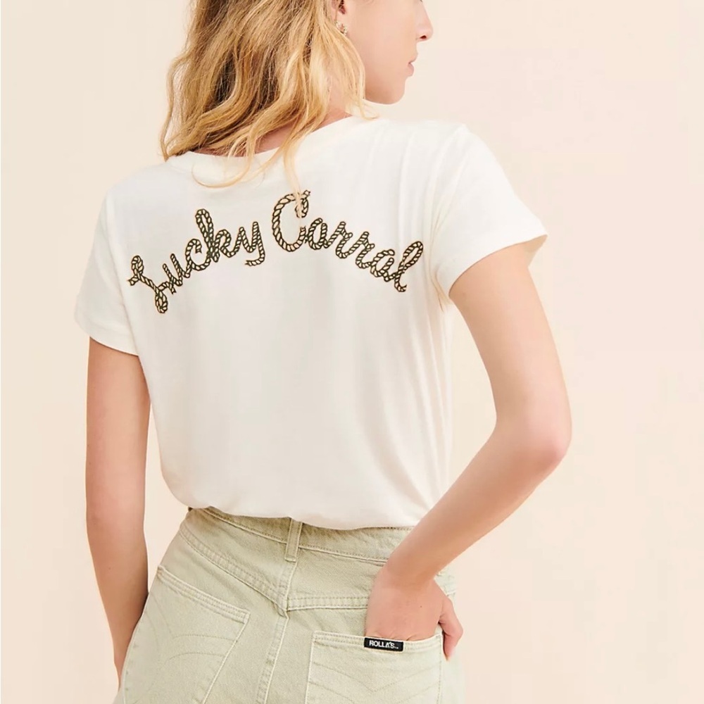 Letluv Lucky Corral Bodysuit medium new